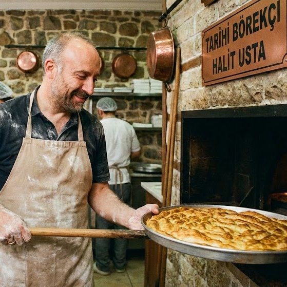 Halit Ergenç, londra da börekçi mi açtı?