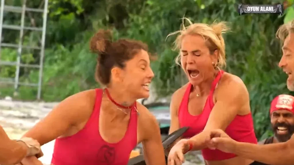Survivor nagihan karadere fiziksel temas yaptı mı?