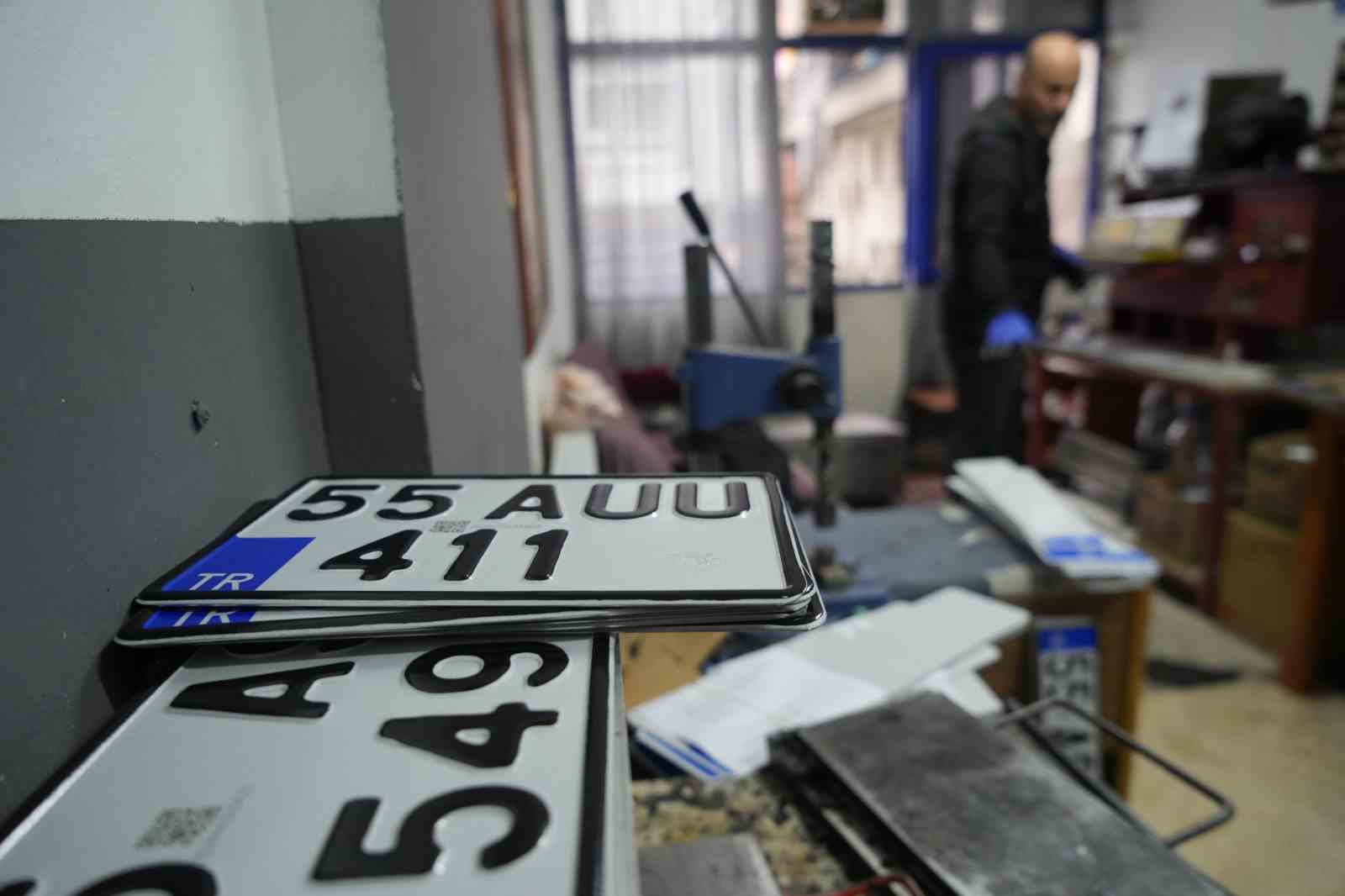 1 yillik plaka 20 gunde basildi samsunda 8 bin plaka degisti 3 F1TpFj2P