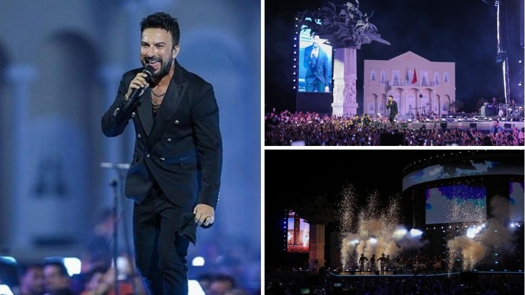 Tarkan konseri bitti mi?