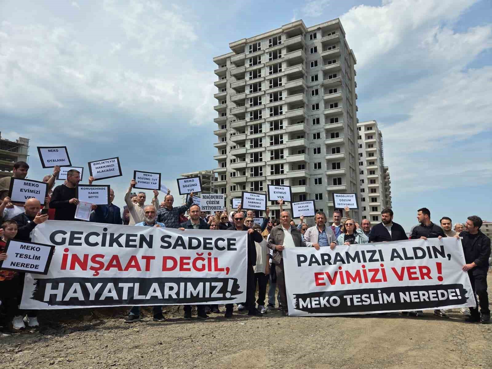 10 yildir tamamlanamayan 543 dairelik sitede karadeniz fikrasi gibi durum tapu var bina yok IeknUDIJ