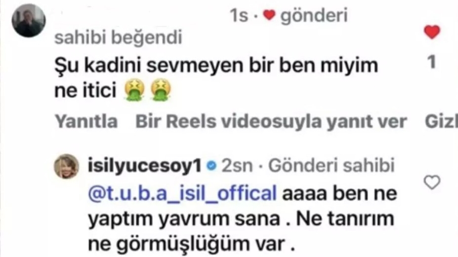 Işıl Yücesoy’a takipçisinden ne yorum geldi?