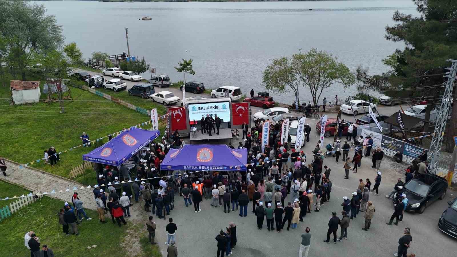 2 geleneksel balik ekibi gokkusagi alabalik tutma yarismasina yogun ilgi 1 SXN5EejE