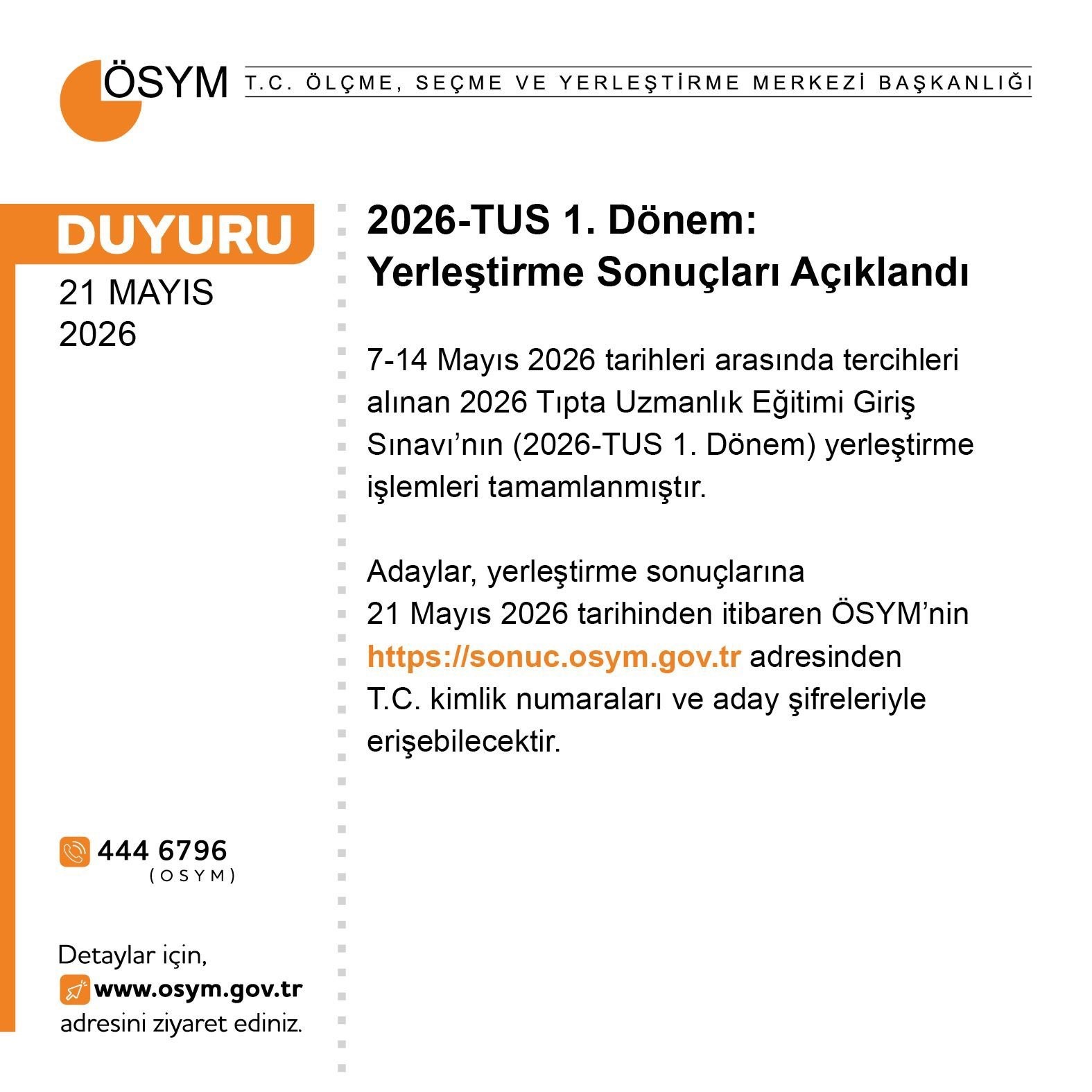 2026 tus 1 donem yerlestirme sonuclari aciklandi 0 IclUKENr