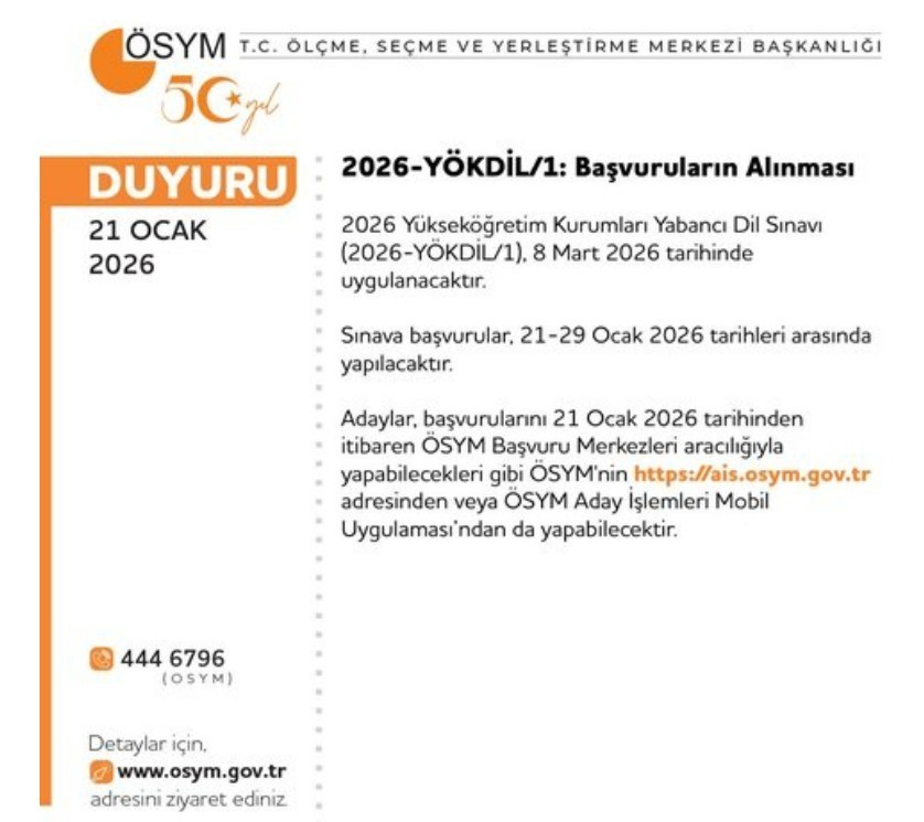 2026 yokdil 1 basvurulari basladi 0 YlEUY1s1