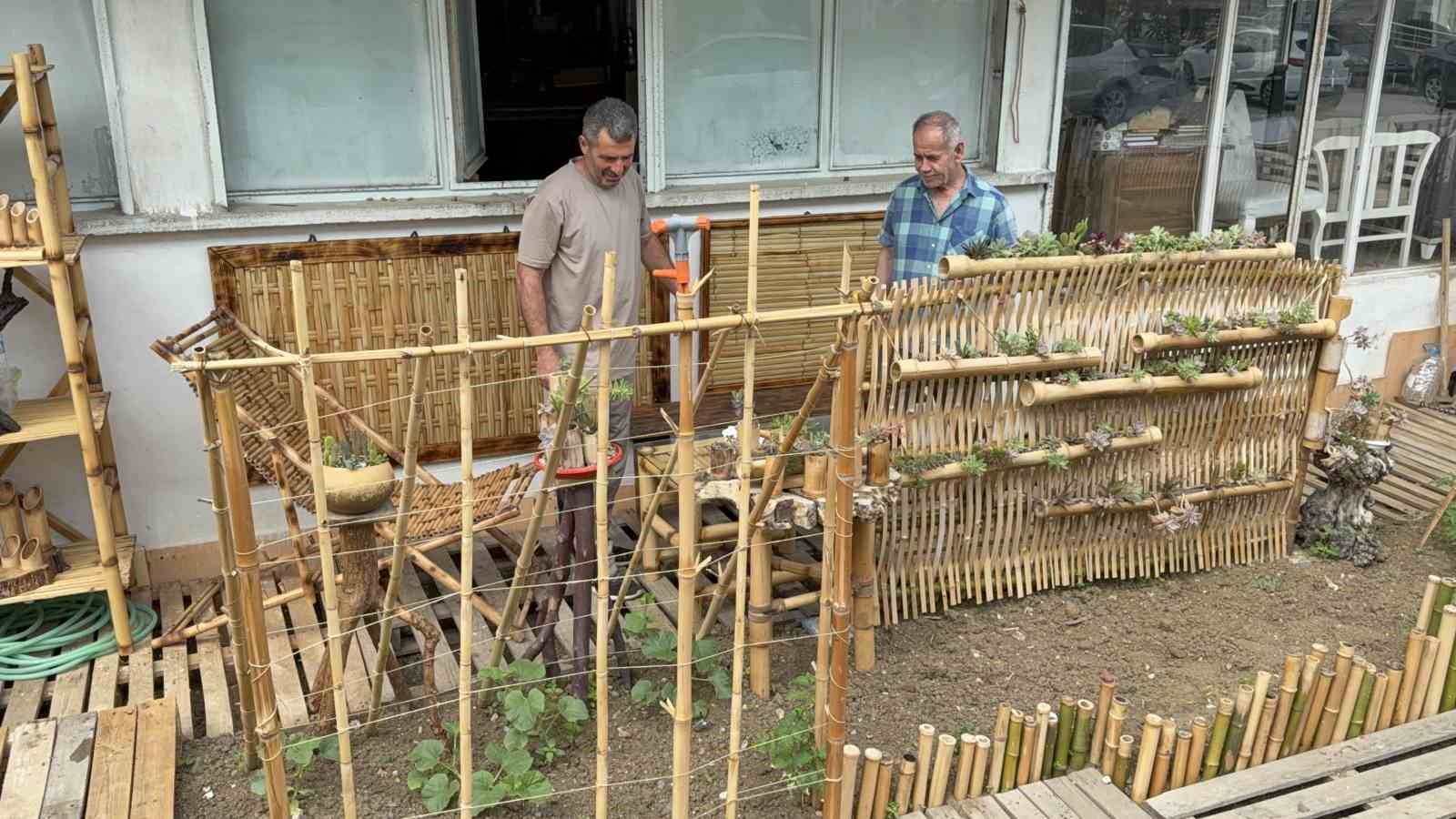 27 yillik saglikci bambuyu sanat eserlerine donusturuyor 3 TkjLrvU8