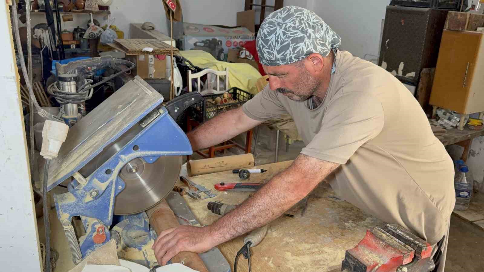 27 yillik saglikci bambuyu sanat eserlerine donusturuyor 7