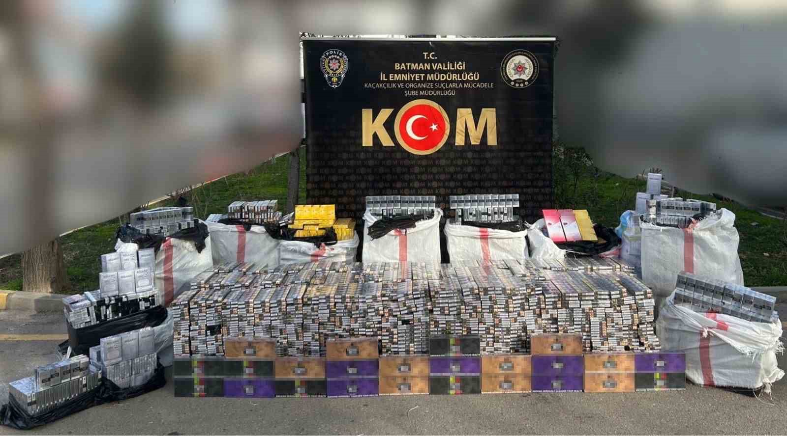 28 bin paket kacak sigara hurdalarin altindan cikti 0 HWcB6TfS