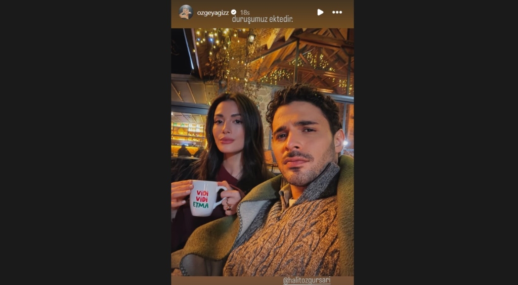 Özge Yağız’dan “kupalı” ayrılık mesajı! Partneri Halit Özgür Sarı iddiası ortalığı karıştırdı 9 4 66