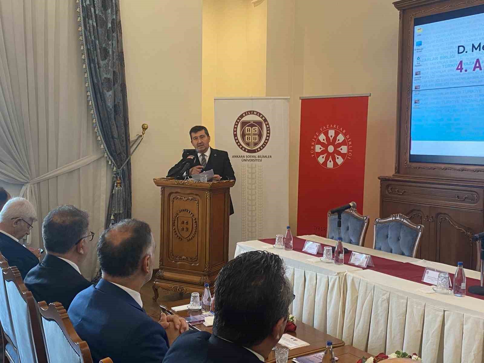 4 ankara edebiyat festivali yazar mehmet dogan anisina duzenleniyor 1 dnhb6gQ8