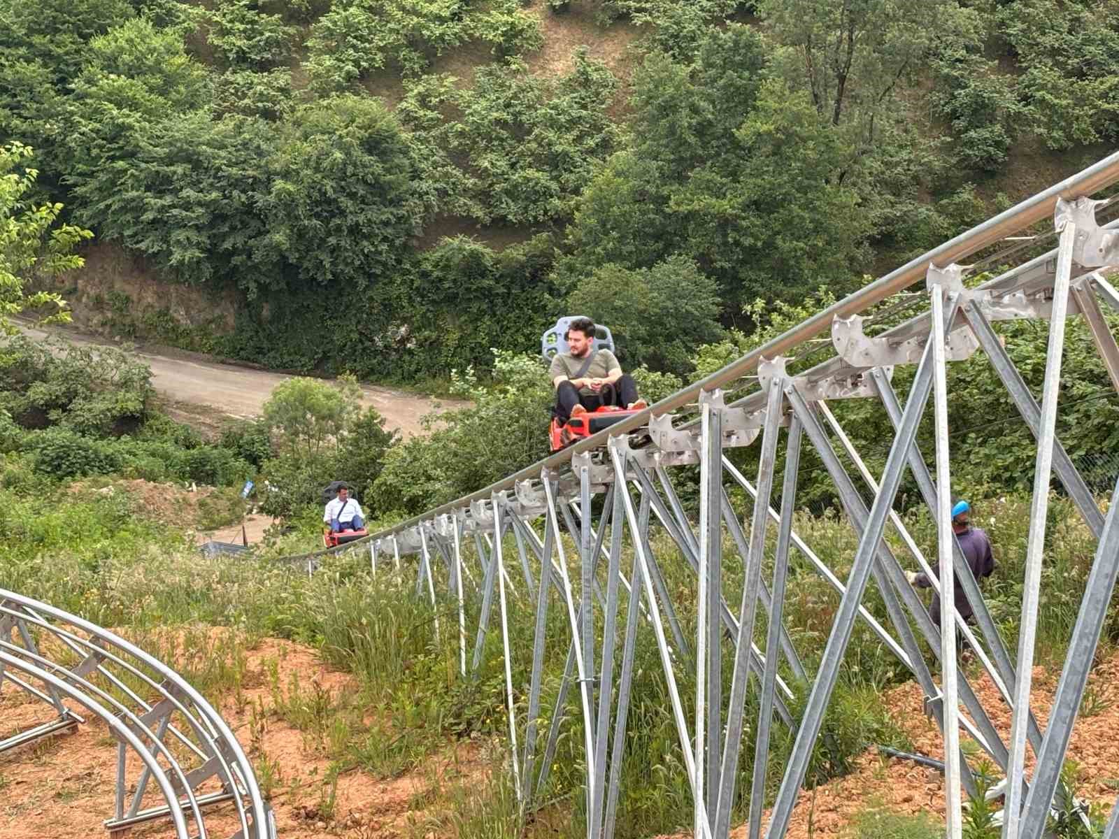 40 kilometre hiz 850 metrelik parkur karadenizin en uzun dag kizagi trabzonda hizmete giriyor A2Ug1VBp