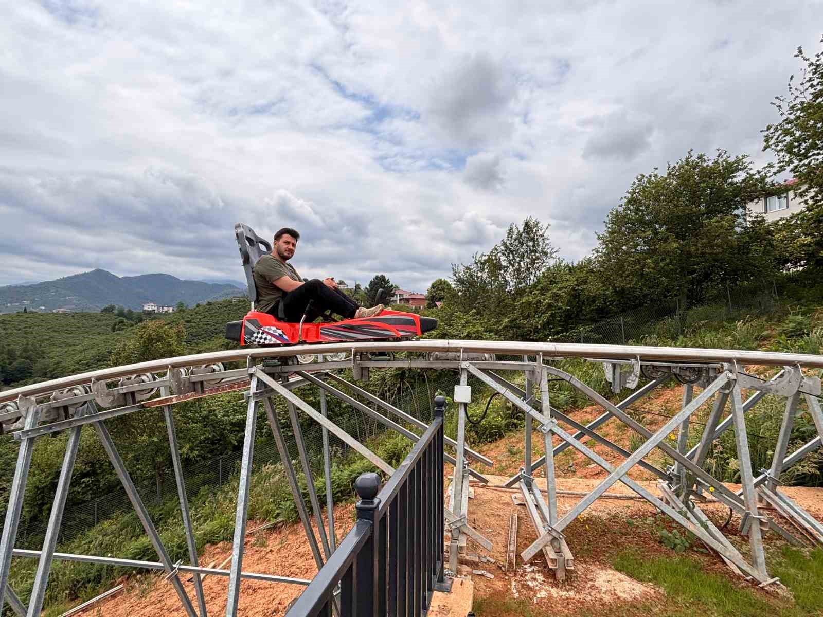 40 kilometre hiz 850 metrelik parkur karadenizin en uzun dag kizagi trabzonda hizmete giriyor Q1uvYZQ4