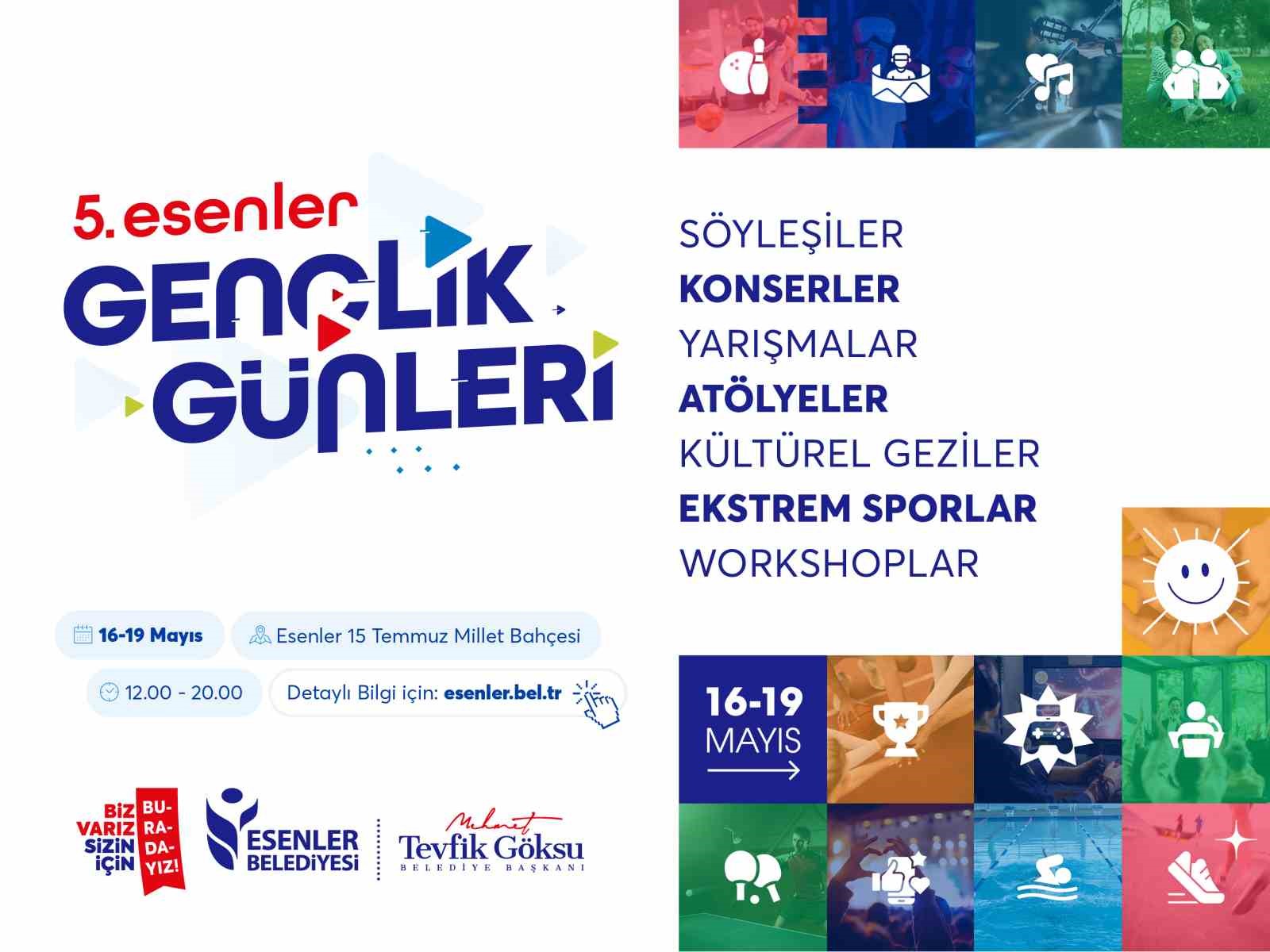 5 esenler genclik gunleri basliyor 0 B36kjvpU