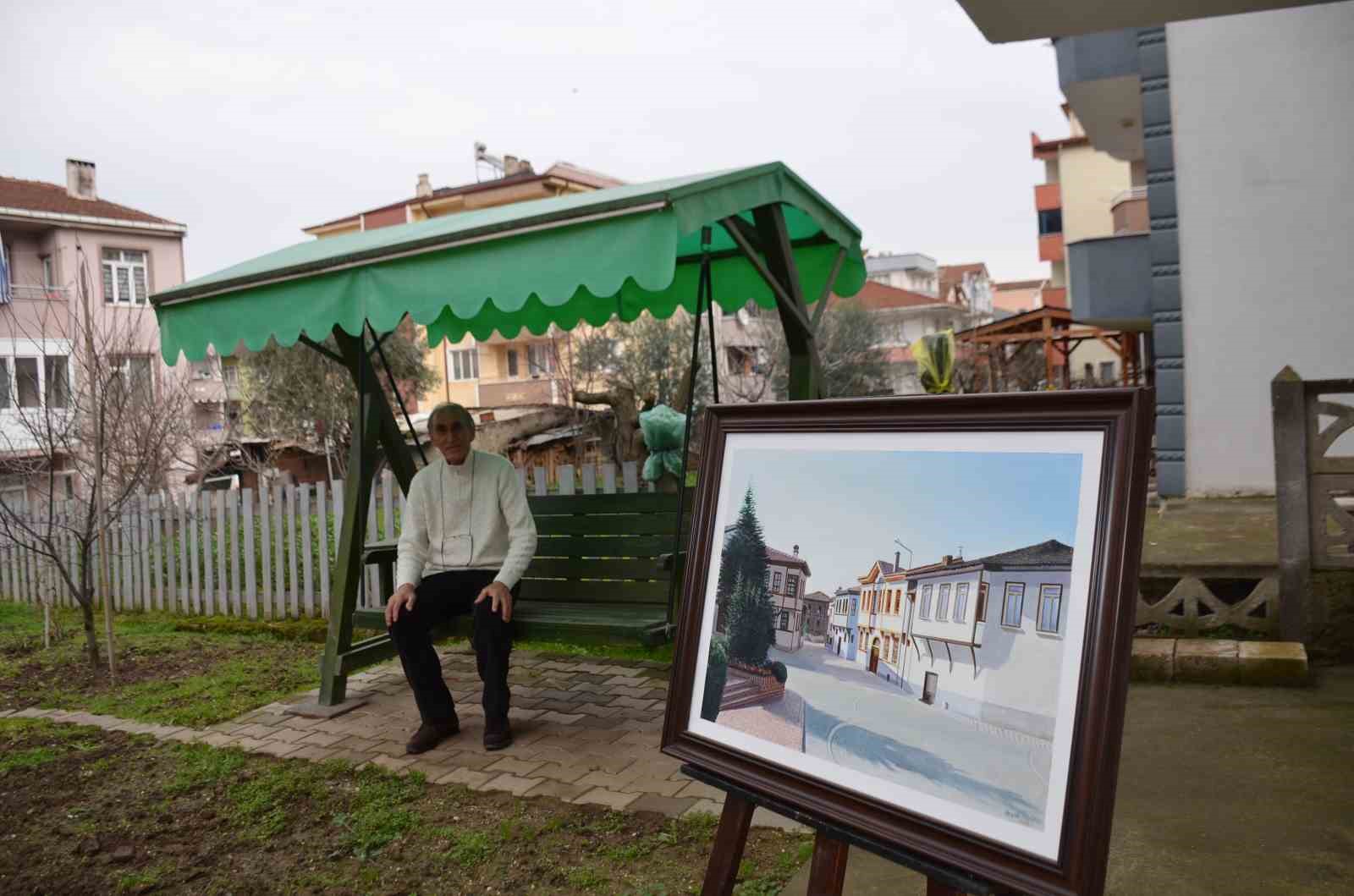 55 yildir en yakin arkadasi resim tuvali oldu 4