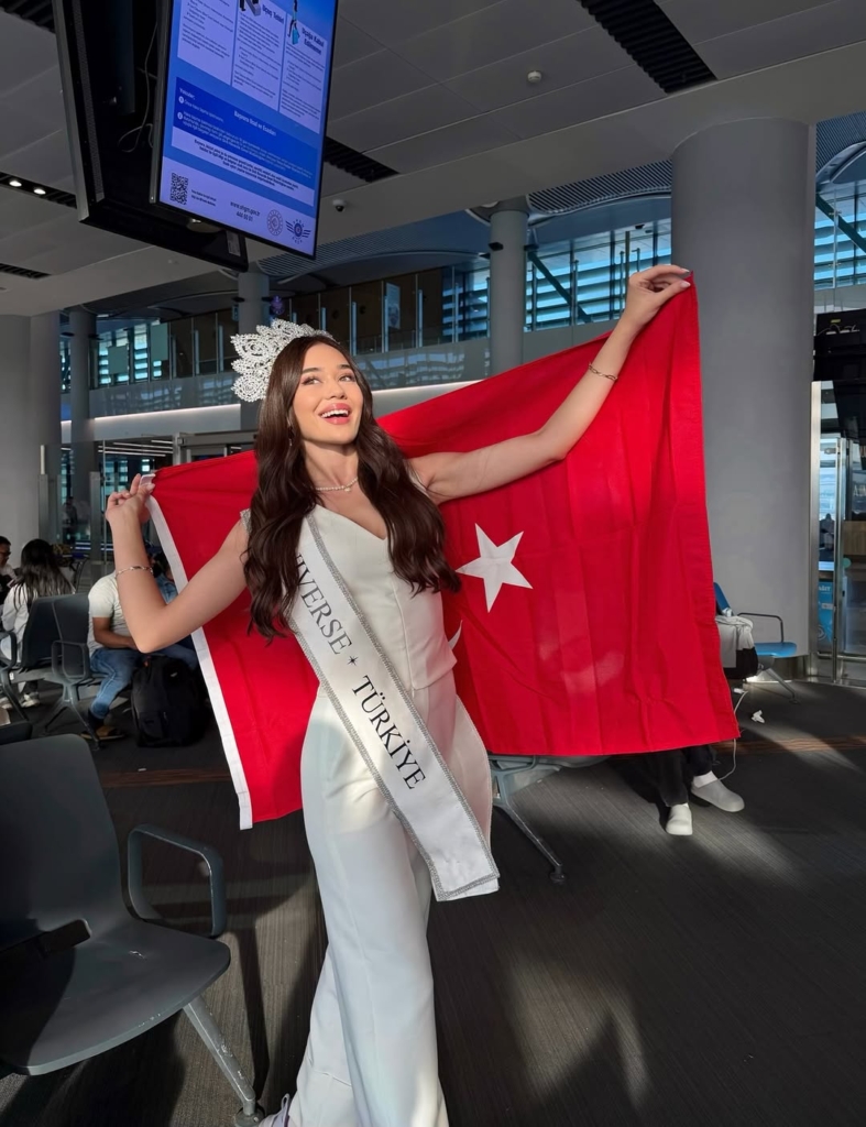 Türkiye’nin gururu Ceren Arslan Miss Universe 2025 yolcusu! 