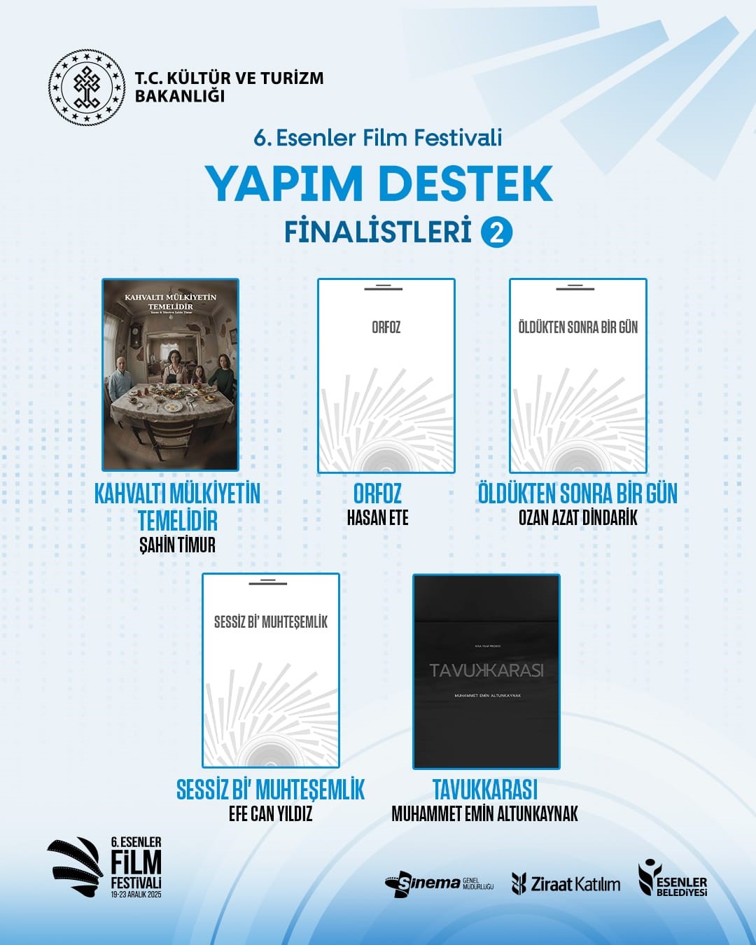 6. Esenler Film Festivali finalistleri belli oldu 7 6 esenler film festivali finalistleri belli oldu 3 hhQBQ4O2