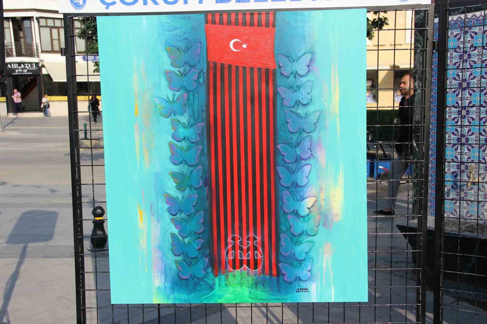 6 farklı ülkeden 34 sanatçı Çorum’un güzelliklerini ve tarihini tuvallere taşıdı 10 6 farkli ulkeden 34 sanatci corumun guzelliklerini ve tarihini tuvallere tasidi 6 pAyq2YER