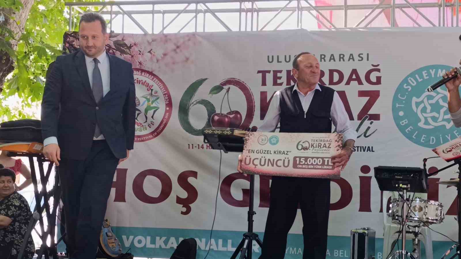 60 uluslararasi tekirdag kiraz festivali basladi en guzel kirazlara 60 bin lira odul hwSrsPBl