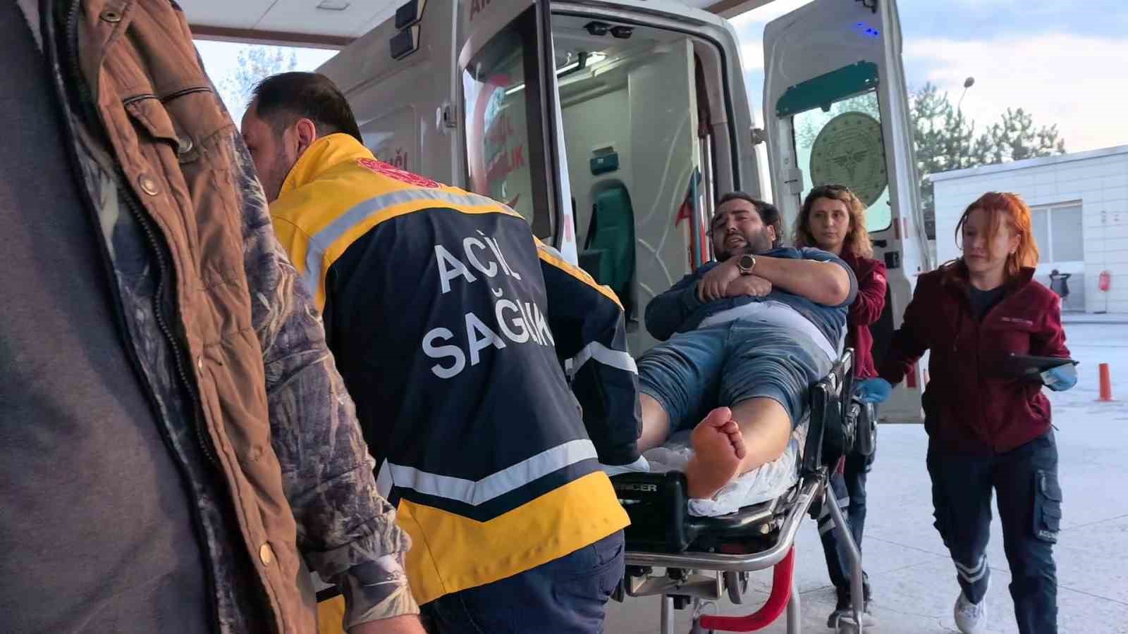 600 kiloluk demir silindirin altinda kaldi 1 Bv37MHzv