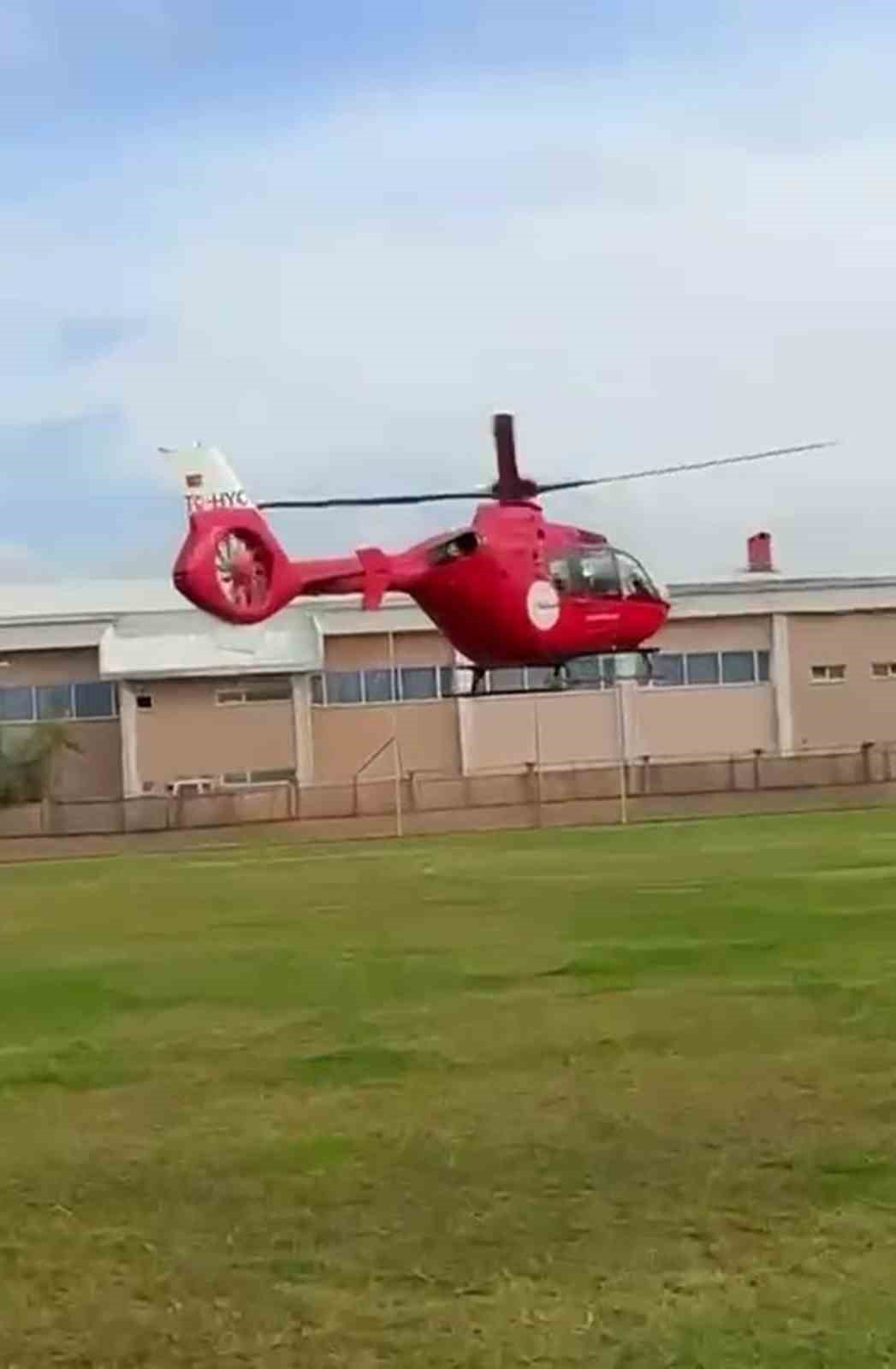 7 yasindaki epilepsi hastasi 112 helikopter ambulansla mersin sevk edildi 1 MZrEqeRX