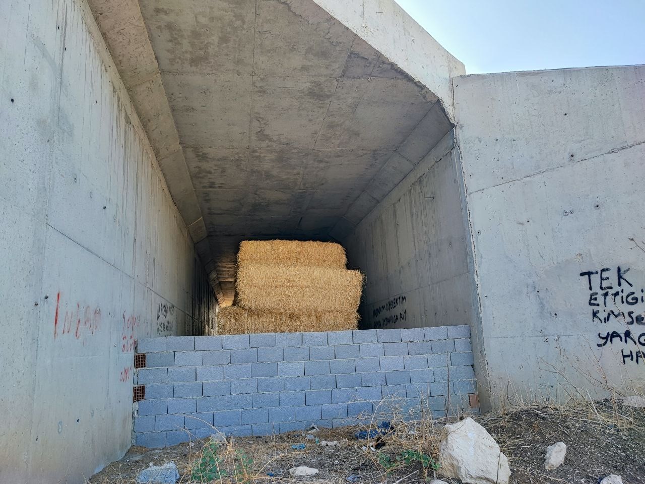 7 yildir bitmeyen yolun kopru ayaklari samanliga dondu 0 teCTsggr