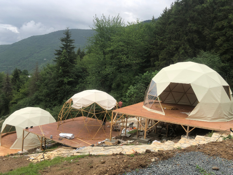 Buubledome glamping 3