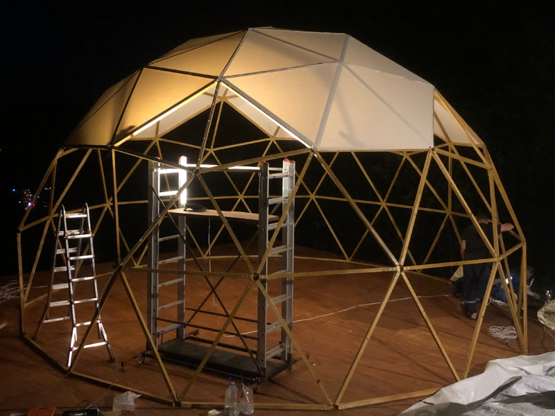 Buubledome glamping 4