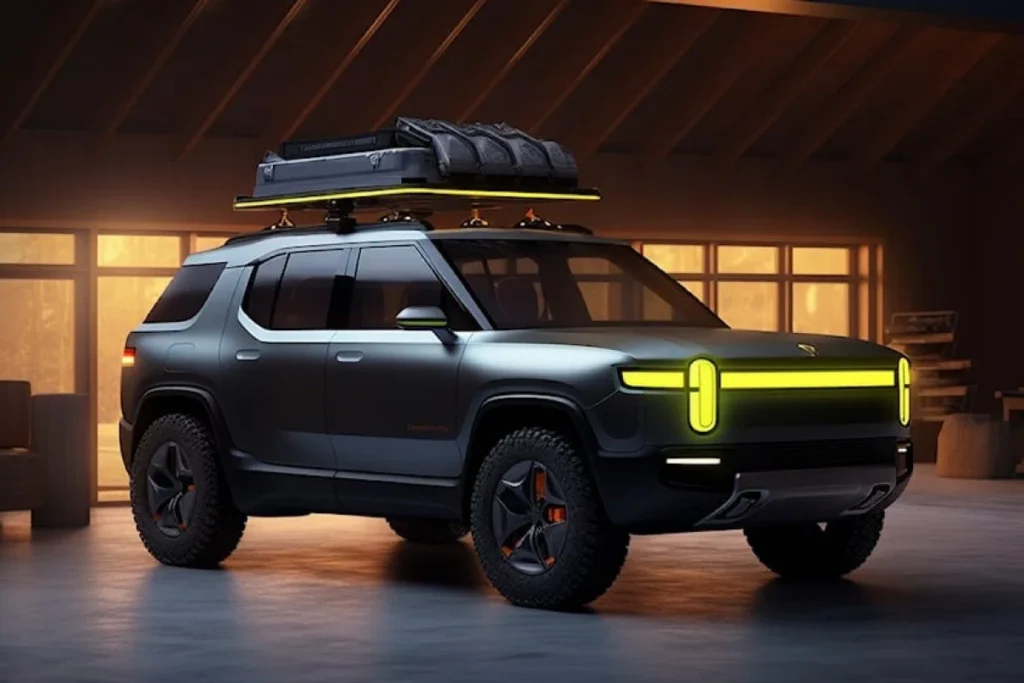Captain Electro Rivian R2 Artist Impression