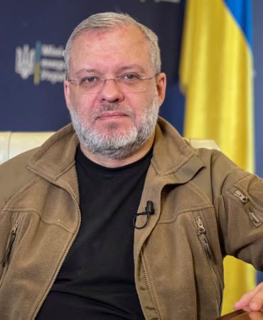 Ukraine's Energy Minister Galushchenko speaks with Reuters in Kyiv