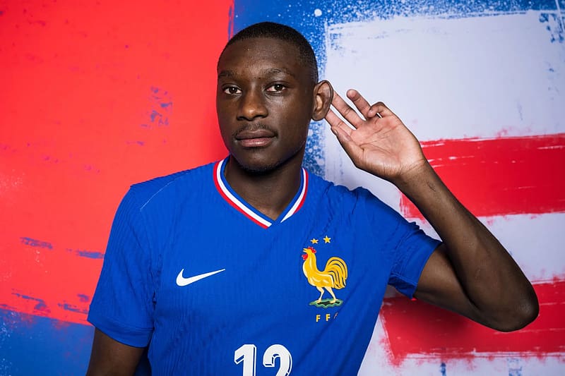 HD wallpaper randal kolo muani french euro 2024 france