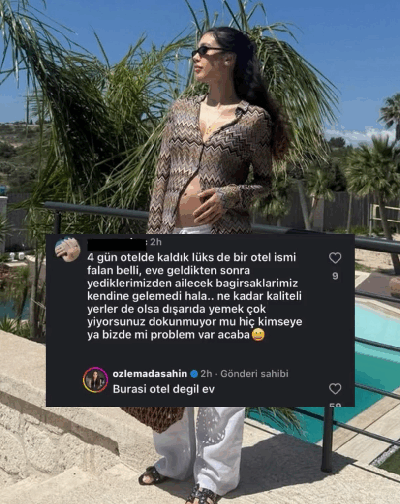 Sosyal Medyayı Sallayan Atışma: Özlem Ada Şahin'den Tatil Pozlarına Yorum Yapan Takipçisine Kapak Gibi Cevap! 5 Özlem ada şahin