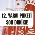 12. Yargı paketi