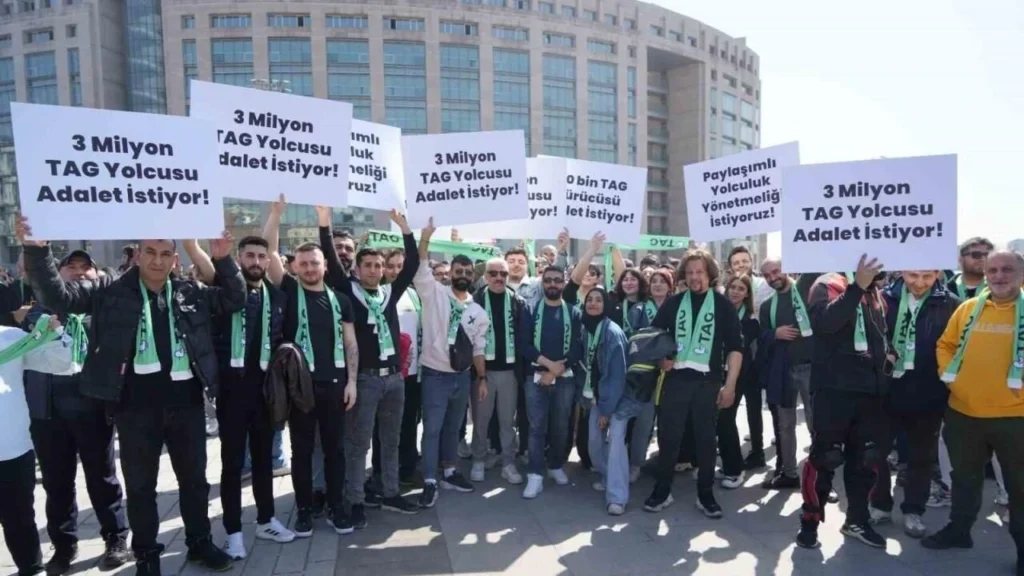 Taksiciler ve Martı TAG Arasındaki Hukuki Savaşta Kritik Gün: Duruşma Bugüne Ertelenmişti! 4 Martı tag