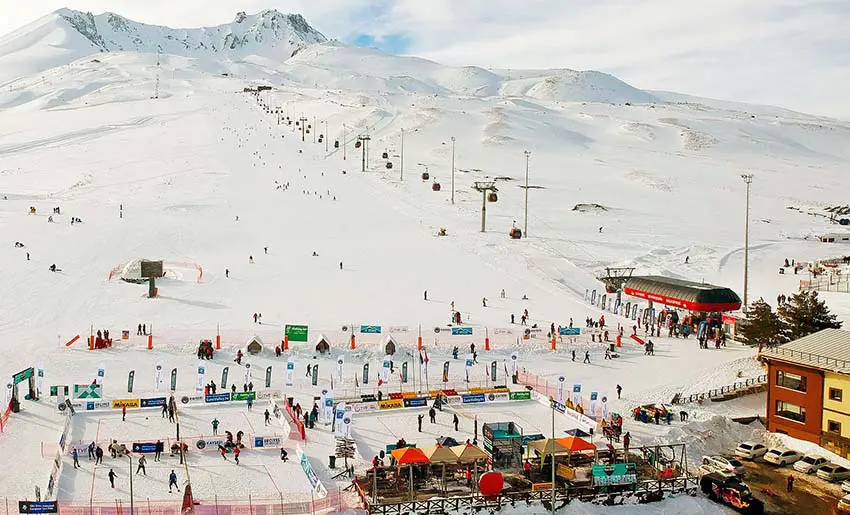 Kayseri Erciyes Kayak Merkezi