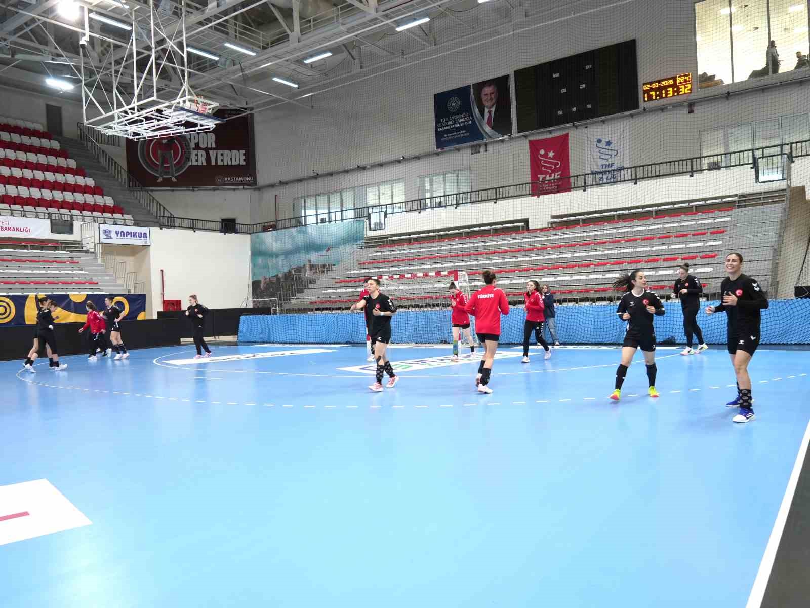 a milli kadin hentbol takimi kastamonuda cekya ile karsilasacak 5