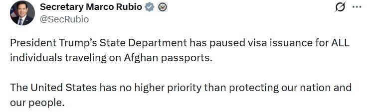 abd afganistan pasaportu tasiyan kisilere vize vermeyi durdurdugunu acikladi 1 ld6RlB1s