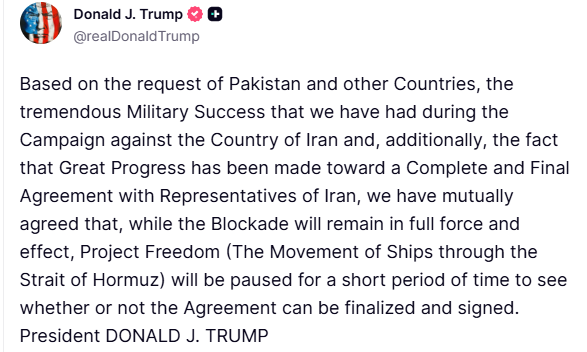 abd baskani trump ozgurluk projesi kisa bir sureligine durdurulacak 0 8qW82ytM