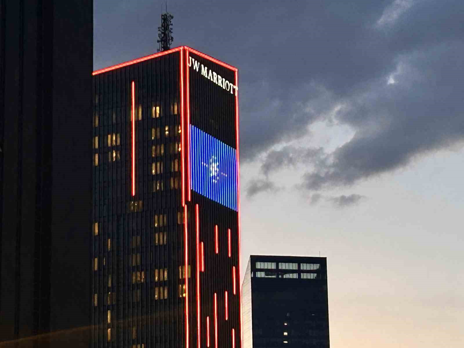 abd baskani trumpin kalacagi otele cumhurbaskani erdogan ile birlikte yer aldigi fotograf yansitildi 2 trGpz4EU
