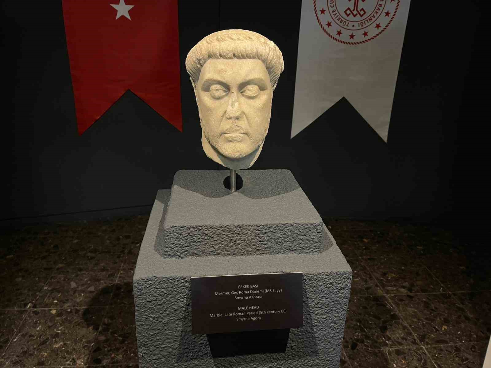 abdden geri alinan smyrna kokenli heykel basi izmirde sergileniyor 6 pa8aH77l