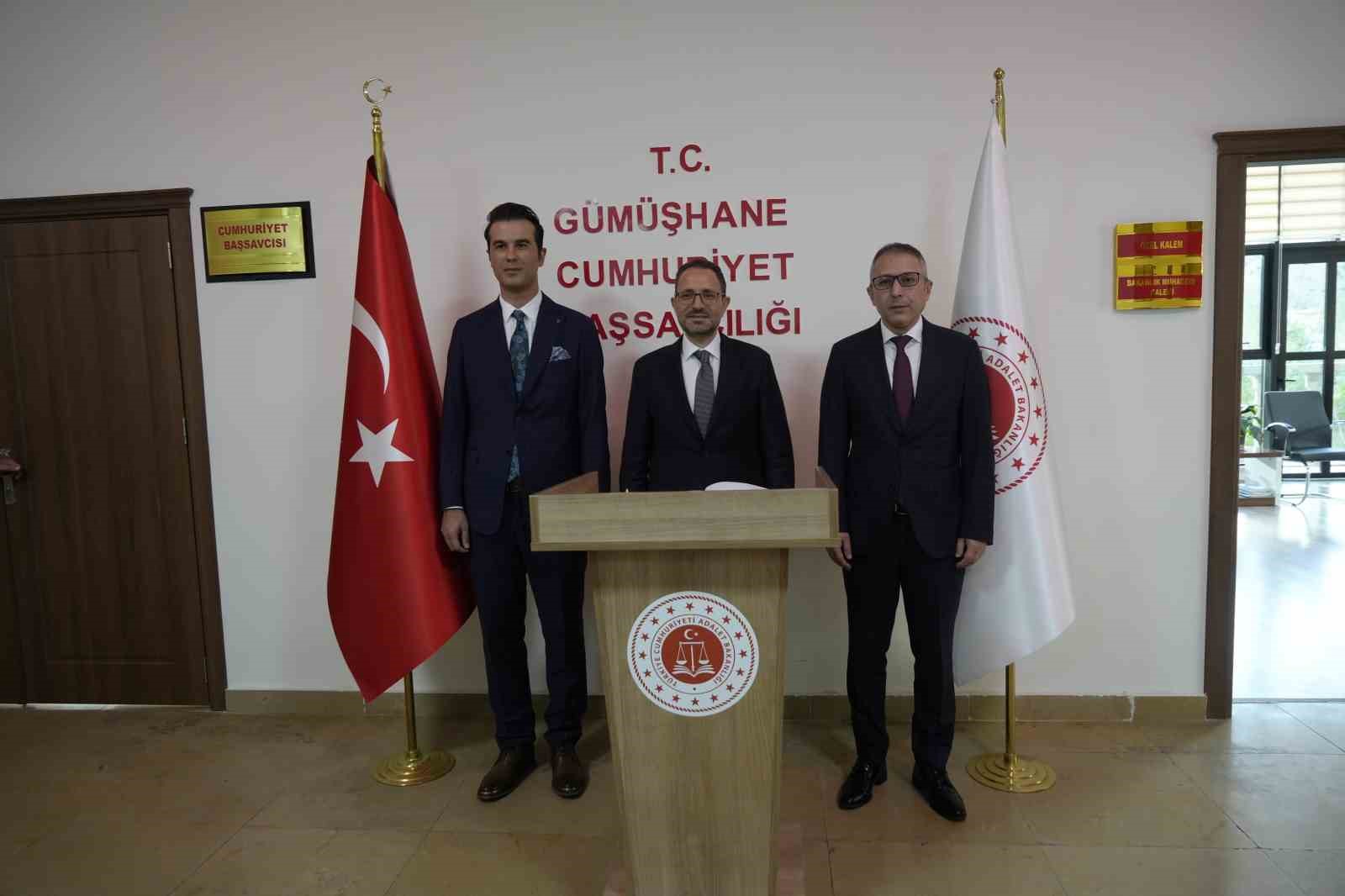 Adalet Bakan Yardımcısı Ayyıldız, Gümüşhane’de 4 adalet bakan yardimcisi ayyildiz gumushanede 0 ItNyZNL9