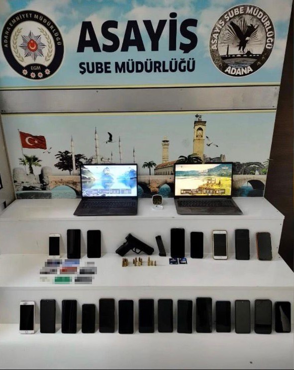 adana merkezli 3 ilde sahte polis operasyonu 8 tutuklama 2 dQJZRGri