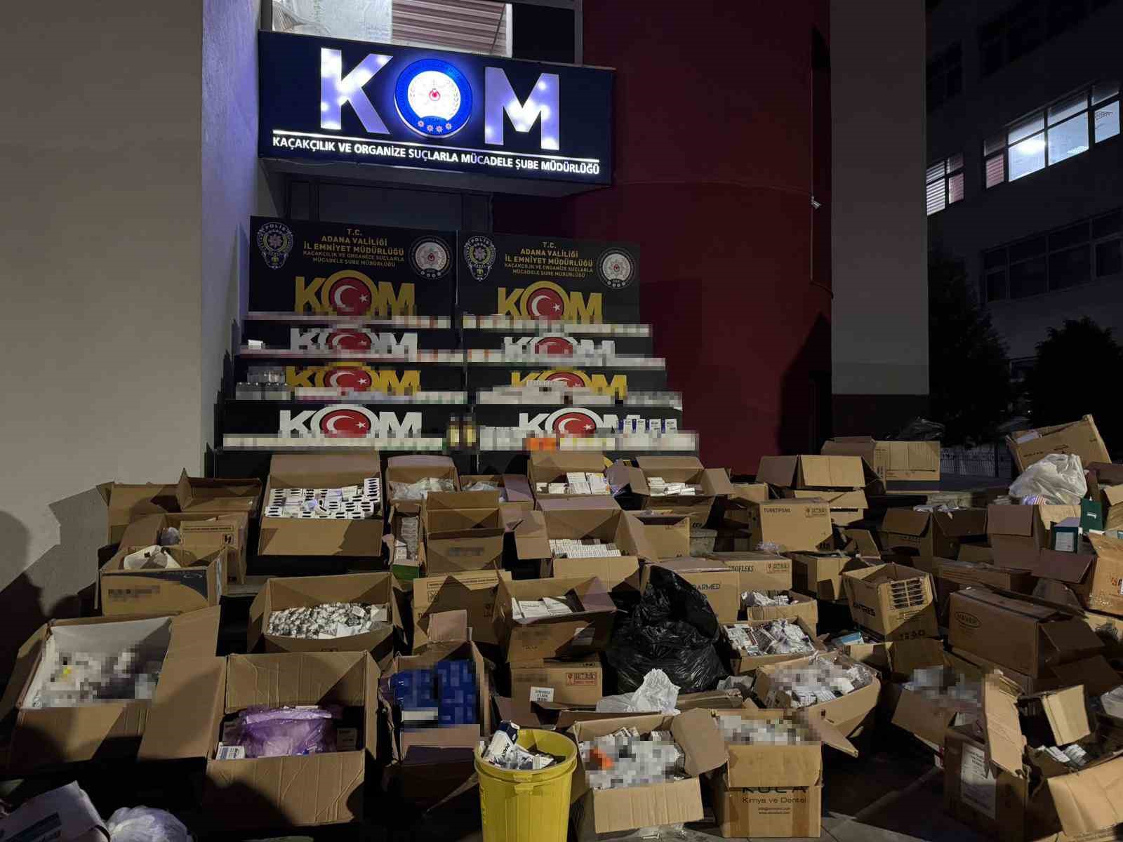 adanada 1 milyon 123 bin kacak ilac ele gecirildi 3 FypVzEvr