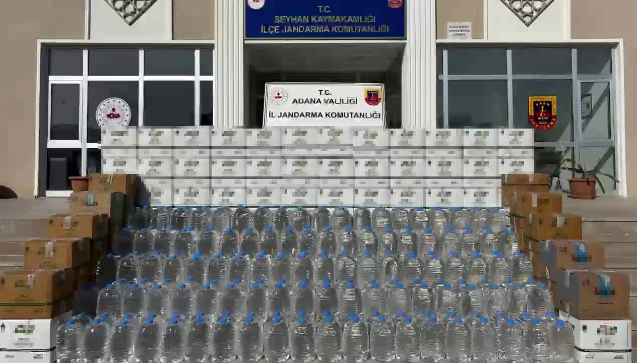 Adana’da 2 bin litre kaçak alkol ele geçirildi: 1 tutuklama 4 adanada 2 bin litre kacak alkol ele gecirildi 1 tutuklama 0 9V6aPC6F