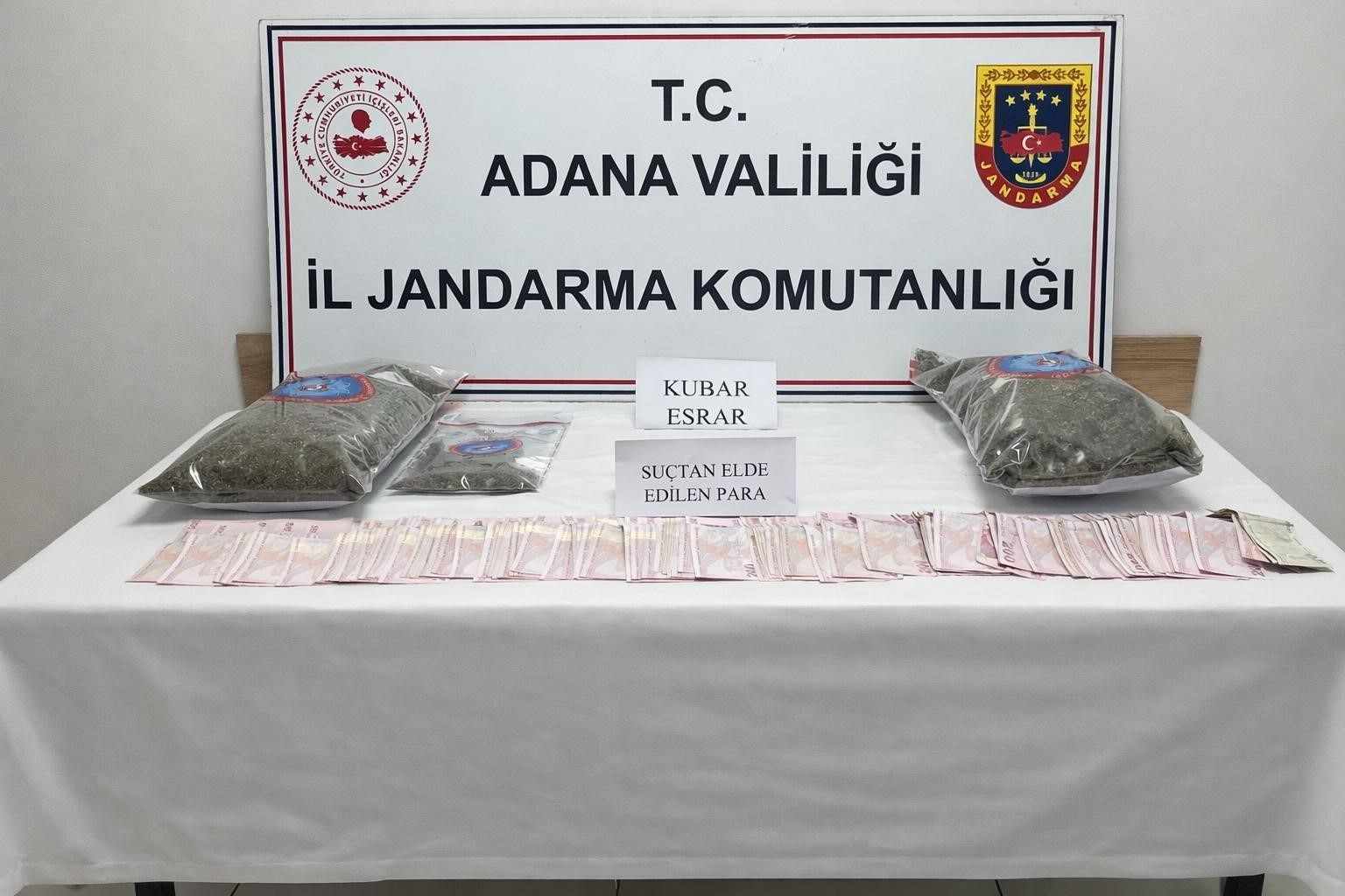 adanada 2 kilo esrar ele gecirildi 1 kisi tutuklandi 0 ACOAEcMD