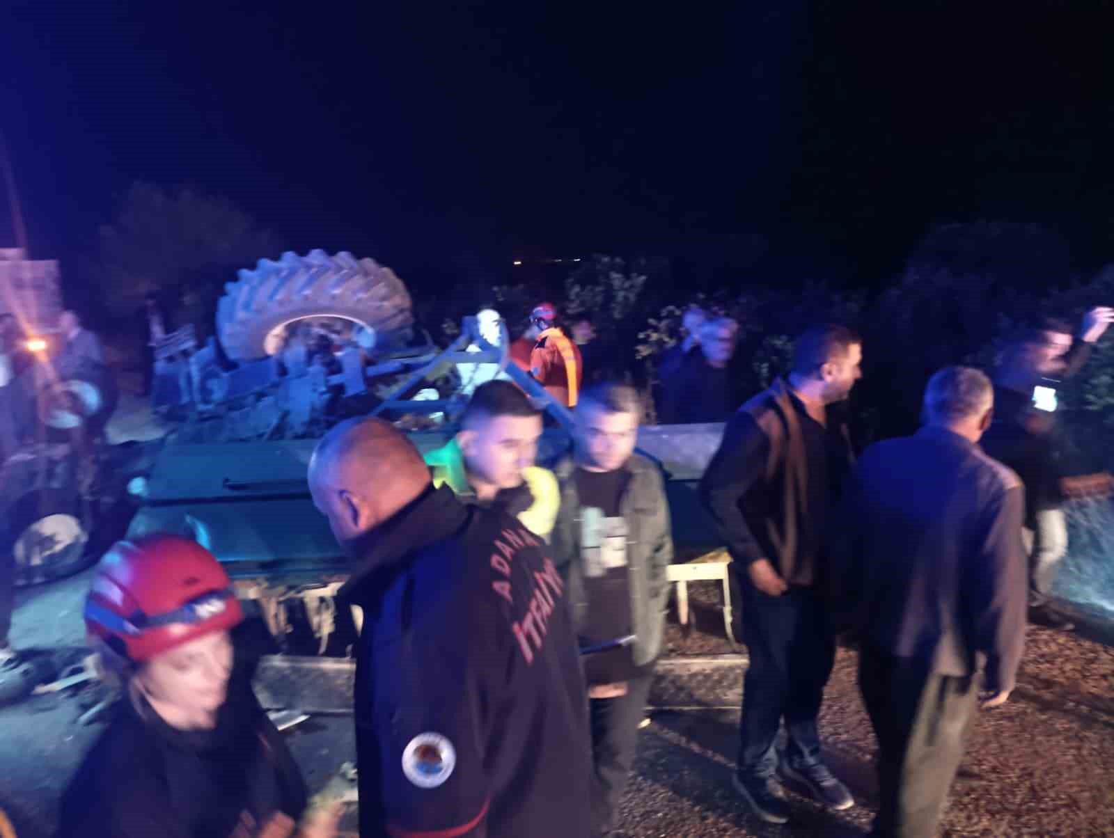 adanadaki zincirleme kazada yaralanan surucu kaldirildigi hastanede hayatini kaybetti 0 KCdfv2nF