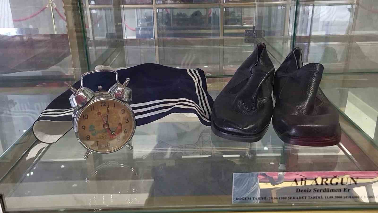 adiyaman sehitlik muzesinde sehitlerin esyalari sergilenmeye basladi 0