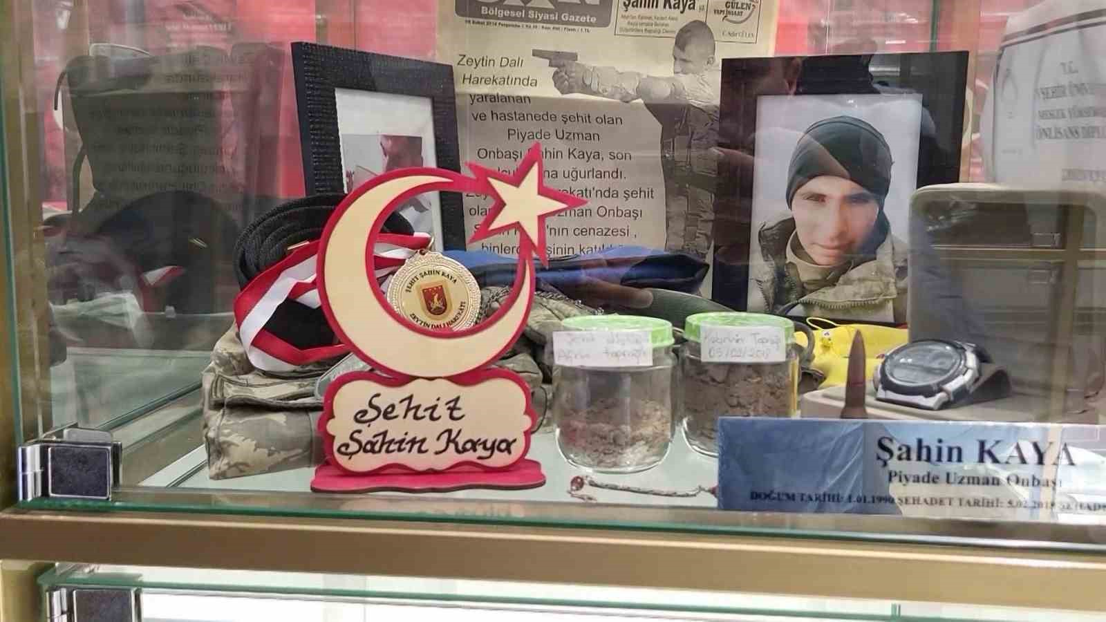 adiyaman sehitlik muzesinde sehitlerin esyalari sergilenmeye basladi 1 WjUbUHX2