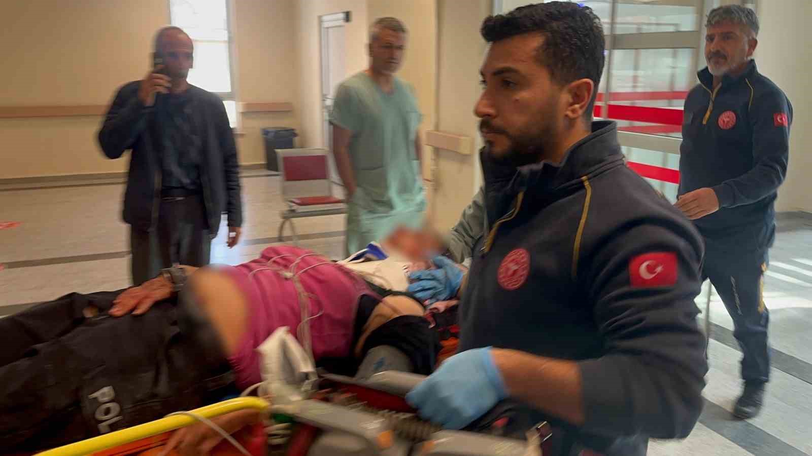 adiyamanin polis emeli kazada agir yaralandi 0