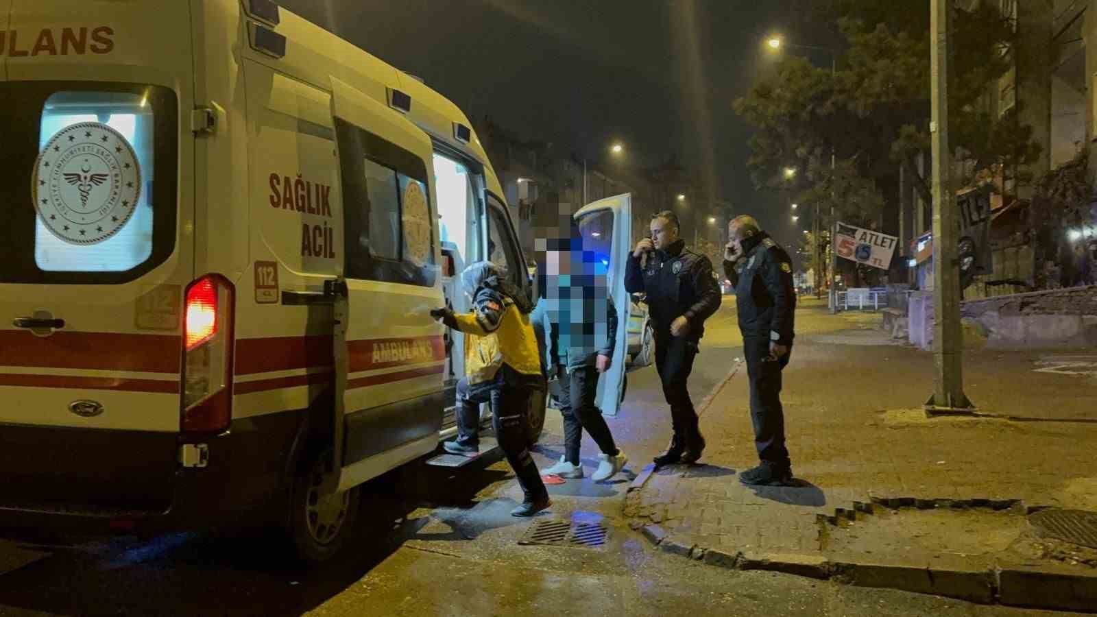 adres sorduktan sonra bicakladilar 1 yarali 0