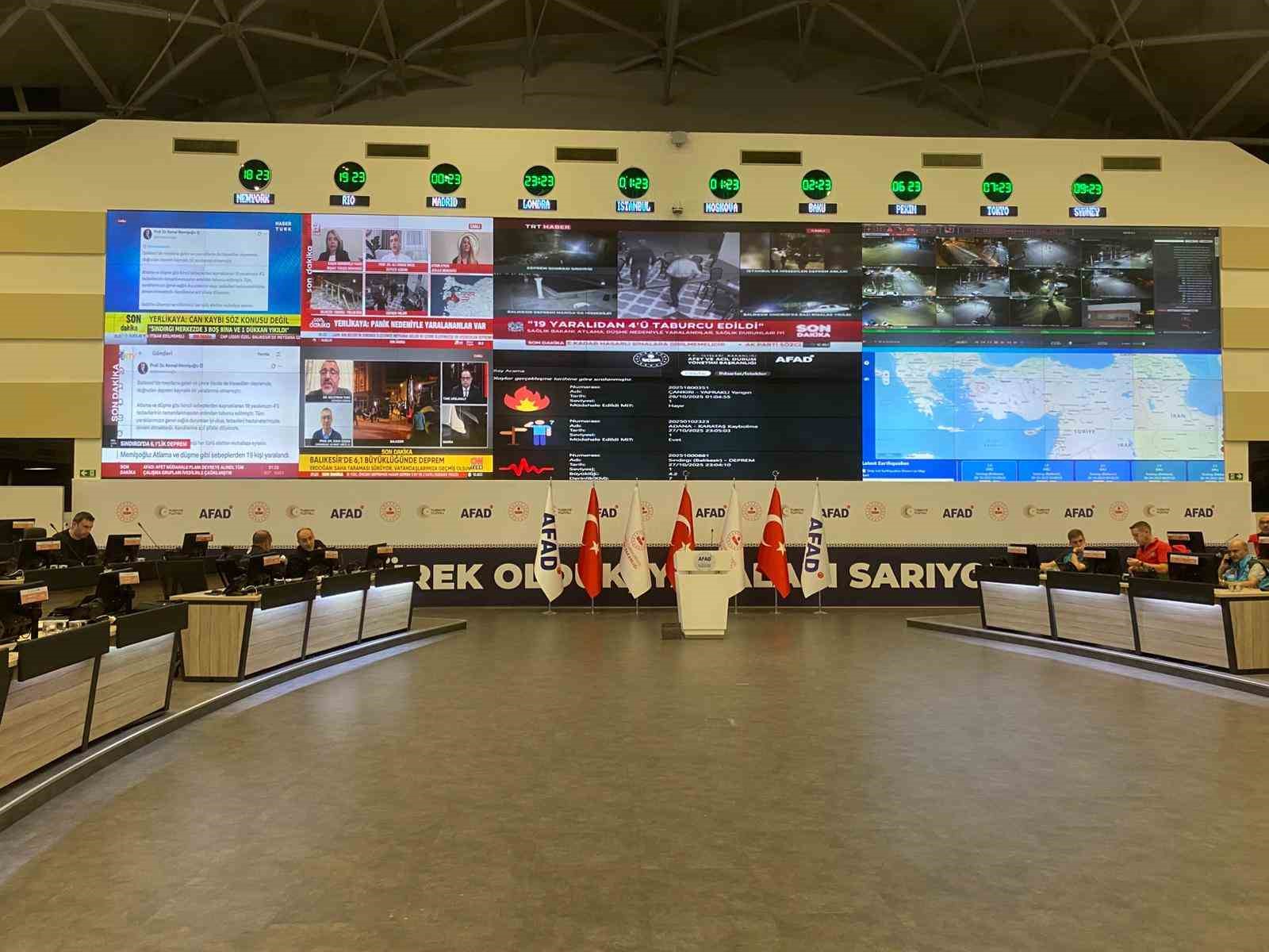 AFAD, Acil Yönetim Merkezi’nde çalışmalara devam ediyor 6 afad acil yonetim merkezinde calismalara devam ediyor 2 VdjCihRK